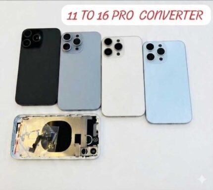 Body housing converter For iphone 11 to 16 pro back body housing converter