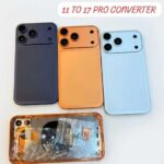 Body housing converter For iphone 11 to 17 pro back body housing converter