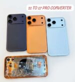 Body housing converter For iphone 11 to 17 pro back body housing converter