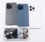 Body housing converter For iphone 12 to 15 pro back body housing converter