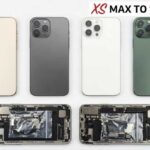 Body housing converter For iphone xs max to 13 pro max back body housing converter