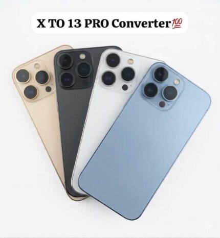 Body housing converter For iphone X to 13 pro back body housing converter