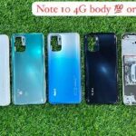 Full body housing for xiaomi redmi note 10 4g back panel#####