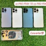 Body housing converter For iphone 11 pro max to 13 pro max back body housing converter