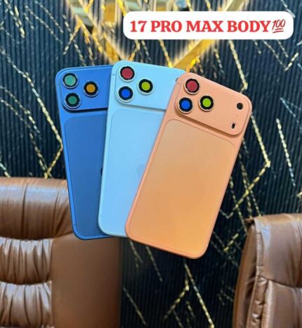 Full body housing for apple iPhone 17 pro max back panel#####