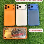 Body housing converter For iphone Xs max to 17 pro max  back body housing converter