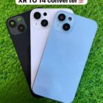 Body housing converter For iphone Xr to 14  back body housing converter