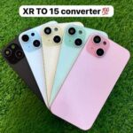 Body housing converter For iphone Xr to 15 back body housing converter