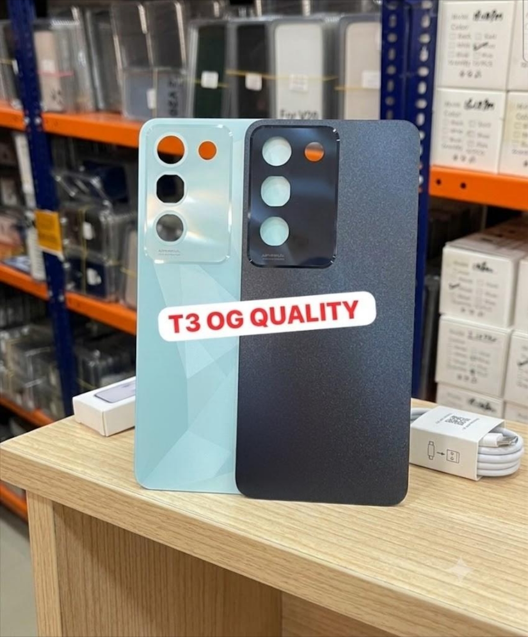 Polish_20260630_134358486 Back panel for vivo T3 5g back panel##### - Image 1