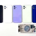 Full body housing for apple iPhone 12 back panel#####