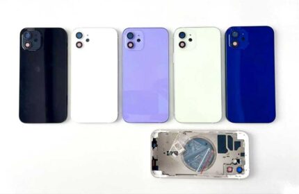 Full body housing for apple iPhone 12 back panel#####