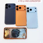 Body housing converter For iphone X to 17 pro  back body housing converter