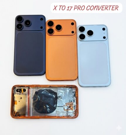 Body housing converter For iphone X to 17 pro  back body housing converter