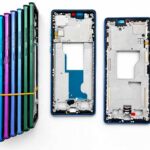 LCD frame middle for Motorola Moto G96