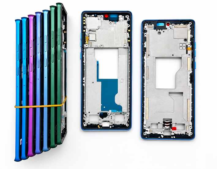 319e7054-12f7-411f-bb93-10f7a7a0a3c7 LCD frame middle for Motorola Moto G96 - Image 1