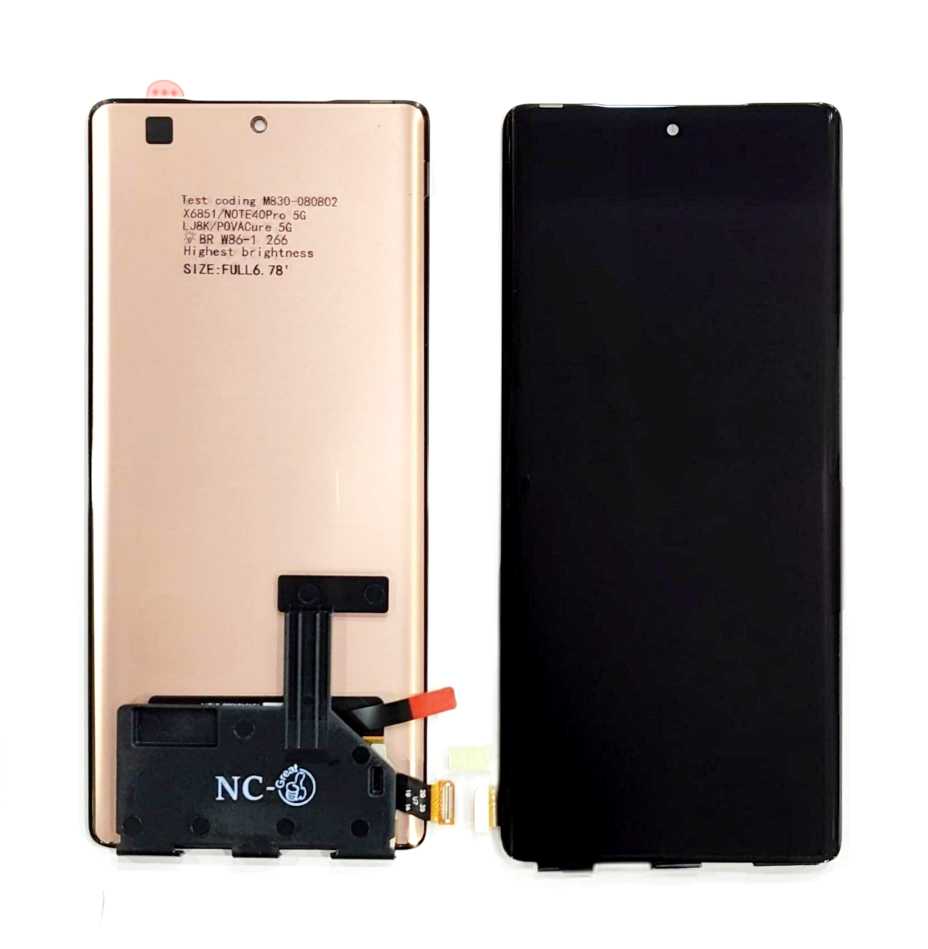 Polish_20260701_165505437 Oled Display for infinix note 40 pro 5g (x6851) lcd Touch combo##### - Image 1