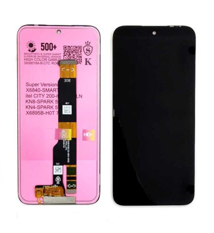 Display for tecno spark 50 (KN4) screen folder combo#####