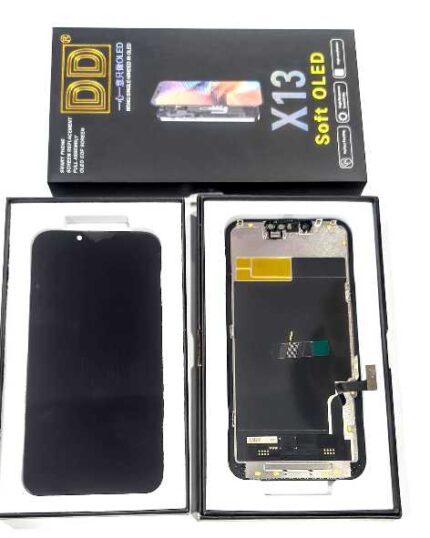 DD-oled Display for apple iPhone 13 soft oled Screen folder combo#####