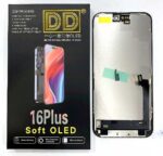 DD-oled Display for apple iPhone 16 plus soft oled Screen folder combo#####
