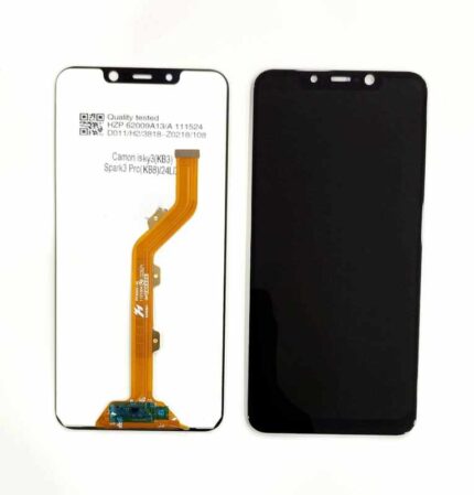 Display For Tecno Spark 3 (KB7) Lcd Screen Folder combo#####