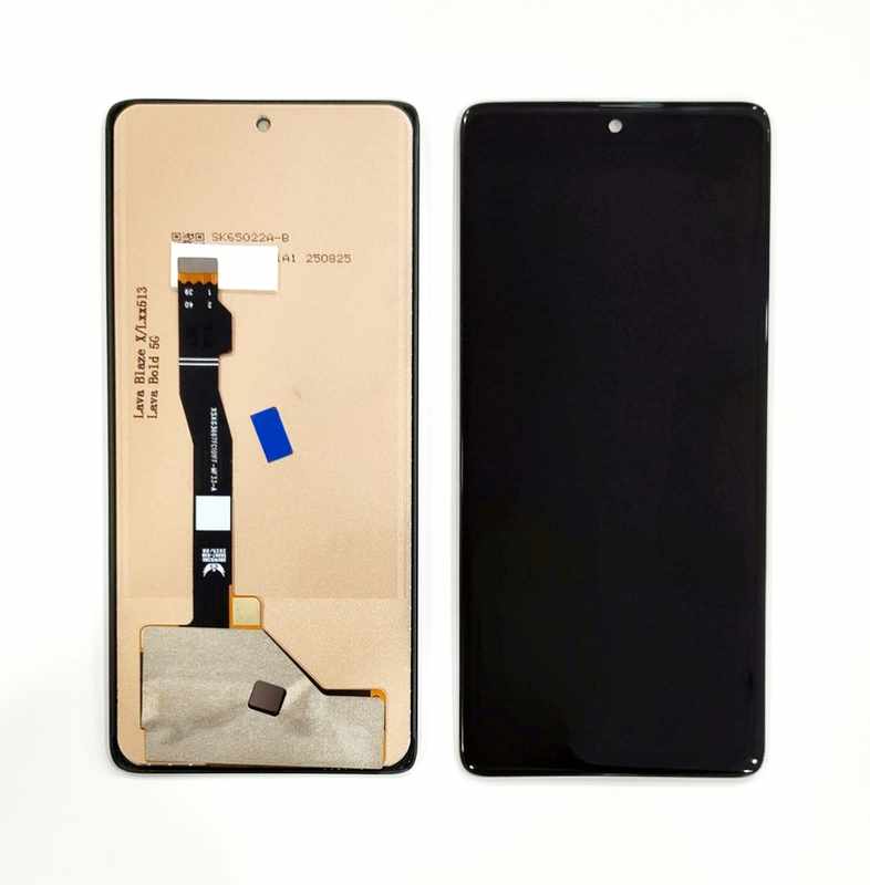 Polish_20260831_114542199 Display For Lava Bold 5g Lcd Screen Folder Combo##### - Image 1