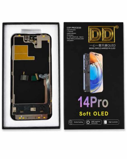 DD-Oled-Display for Apple IPhone 14 Pro Soft Oled Screen folder combo#####