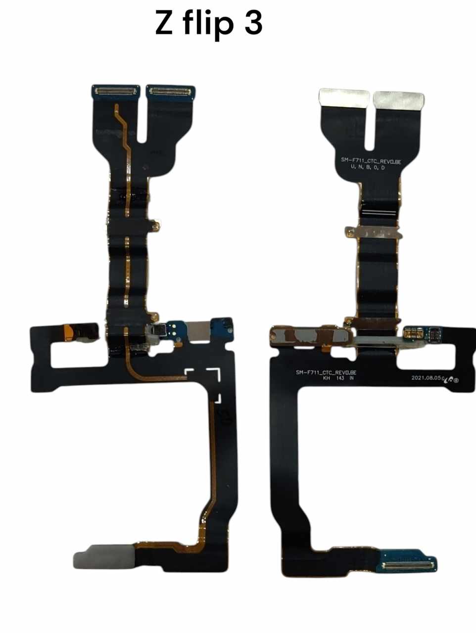 IMG_1734109558498070017 Lcd Flex Cable For Samsung Galaxy Flip 3 - Image 1