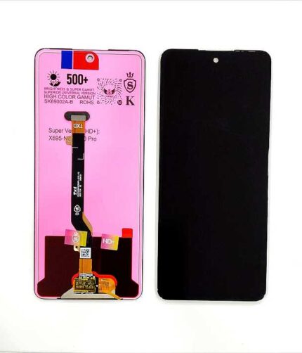 Display For Infinix Note 10 Pro (X695) Lcd Screen Folder combo